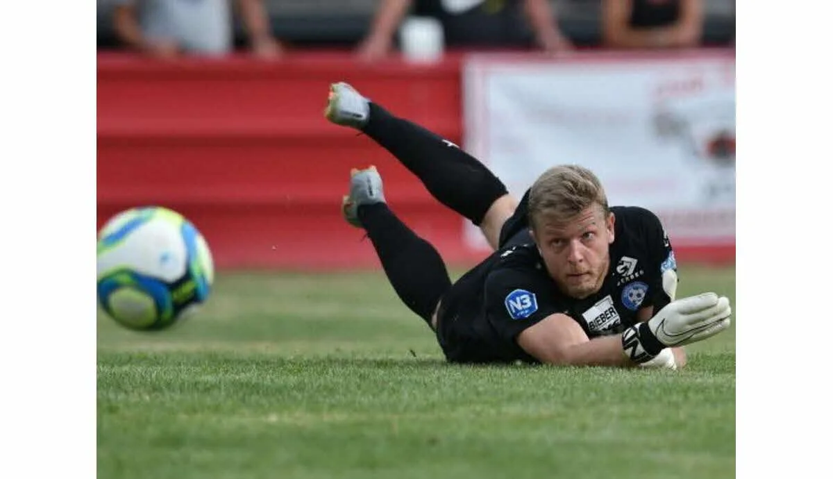 Jonathan Grébil sur un terrain de football